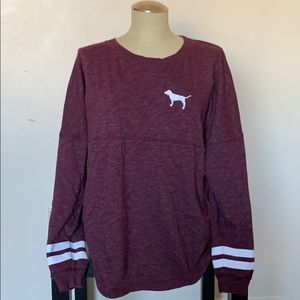 Long sleeved Victoria secret top